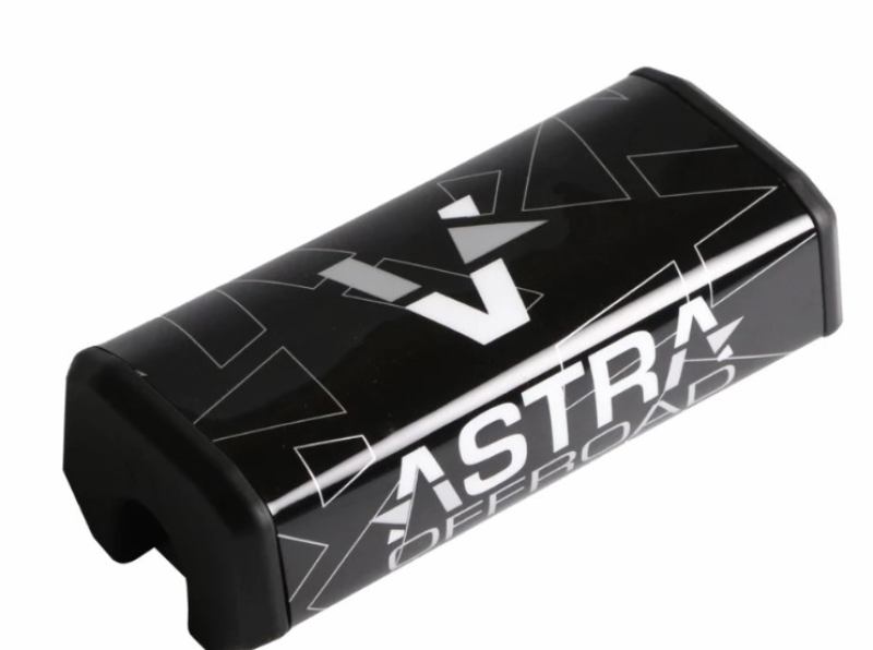 Lenkerpolster groß von Astra Offroad schwarz/weiß/silber